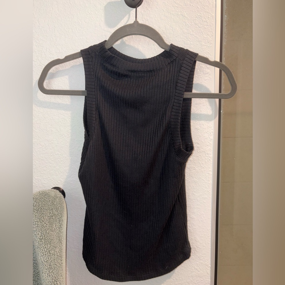 American Eagle Outfitters Gray Knit Sweater